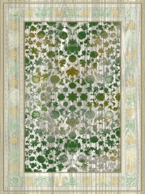 فرش 700 شانه وینتیج طلاکوب کد 5130 فردین